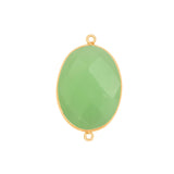 DIY Chalcedony Green Jewelry