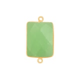 24K Gold Plated Over Sterling Silver-Plated Bezel Charms