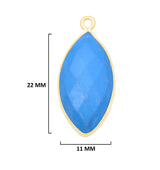 Natural Marquise-Shaped Pendants