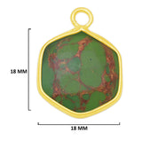 12mm, 15mm, 18mm Gemstone Charms