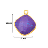 Natural Cushion/Diamond-Shaped Pendants