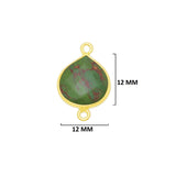 Green Turquoise Gemstone Charms