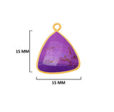 Natural Triangle-Shaped Pendants