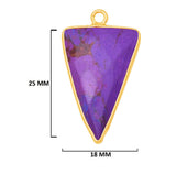 15mm, 15X20mm, 18X25mm Gemstone Charms