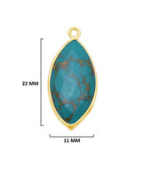 Natural Marquise-Shaped Pendants