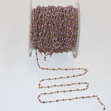silverite purple coated birthstone month May, zodiac sign Cancer.