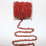 red coral birthstone month October, zodiac sign Aries and Scorpio.