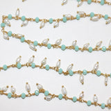 Amazonite Rosary Chain Jewelry