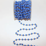 dark blue chalcedony quartz birthstone month march, zodiac sign gemini.