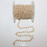 white chalcedony mystic quartz birthstone month March, zodiac sign Gemini.