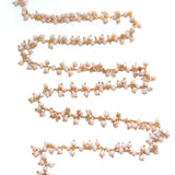pink opal quartz birthstone month October, zodiac sign Gemini and Aquarius.
