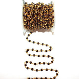 wooden beads cape quartz birthstone month january, zodiac sign capricorn.