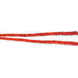Ethiopian Opal Orange natural semi precious gemstone bead strands, rondelle shaped bead strand, faceted bead size 4-7mm handmade gemstone bead strand 51 Carat, women jewelry making necklaces, earrings, and bracelets bead strands.