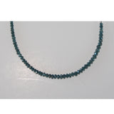 Blue Diamond natural handmade gemstone bead strand 3 Carat.