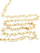 mexican fire opal mystic quartz gemstone bead chain silver, women jewelry making necklaces, earrings, and bracelets bead chain.
