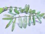 Marquise Green Kyanite Natural Beads - DIY Beading Supplies