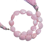 Pink Opal natural handmade gemstone bead strand 20 Carat.