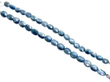 Mystic Blue Kyanite natural handmade gemstone bead strand 43 Carat.