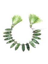 Semi-Precious Bead Strand - Green Kyanite Natural Jewelry