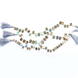 Labradorite handmade gemstone bead strand 22 Carat.
