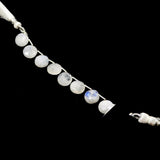 Rainbow Moonstone bead size 10-10.5mm, 9-10.5mm.