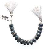 Mystic Kyanite Faceted Rondelle 4 inch Bead Strand 9.5X10 MM & 104 Carats Natural Gemstone Birthstone Women Jewelry Making Earrings
