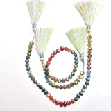 Heart Multi Tourmaline Green Beads - DIY Beading Supplies