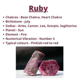 Unusual Mystic Ruby Pink Zoisite Beads - DIY Beading Supplies