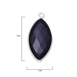 Boho Chic Black Onyx Bezel Pendant - Handcrafted Gemstone Necklace in 925 Sterling Silver with Stunning Finishes