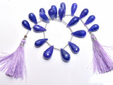 Mystic purple quartz handmade gemstone bead strand 49, 56 carat.