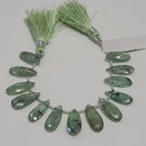 Pear Green Kyanite Natural Beads - DIY Beading Supplies