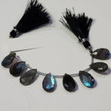 Labradorite handmade gemstone bead strand 19, 21, 23, 25, 29, 33, 34, 36, 38, 39, 42, 43, 45, 49, 55, 68, 80 Carat.