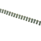 Green cat's eye handmade gemstone bead strand 55 carat.