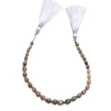 Teardrop Mystic Multi Sillimanite Beads - DIY Beading Supplies