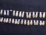 Pear Mystic Bio Sillimanite Beads - DIY Beading Supplies