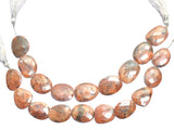 Teardrop Mystic Orange Sillimanite Beads - DIY Beading Supplies