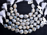 Mystic bio sillimanite faceted bead size 19-20mm, 17.5-19mm, 20-21mm.