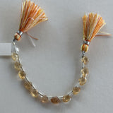 Fan Imperial Topaz Natural Beads - DIY Beading Supplies