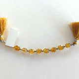 Oval Yellow Tourmaline Beads - DIY Beading Supplies