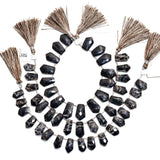 Zuby Quartz handmade gemstone bead strand 49, 58, 69  Carat.