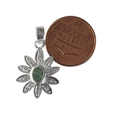 Natural Diamond Studded Precious Emerald 925 Sterling Silver Assorted Vintage Pendants Necklace - AAA Grade Handmade Jewelry- Gifts For Her