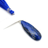 Lapis Lazuli Pear Teardrop Bead, AAA Quality Gemstone (10X40mm)