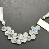 Rainbow Moonstone cushion birthstone month june zodiac sign cancer.