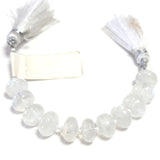 Rainbow Moonstone rondelle birthstone month june zodiac sign cancer.