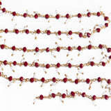 dark coral quartz birthstone month July - August & June, zodiac sign Leo.