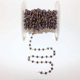 Amethyst Mystic Rosary Chain Jewelry