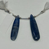 Blue Kyanite Natural AAA Quality Semi Precious Gemstone Bead 8X30mm & 20Ct Pear Diy Women Jewelry Making Earrings Necklace Pendant