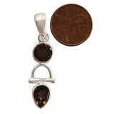 Silver Gemstone Pendant