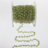 peridot quartz birthstone month August, zodiac sign Leo.