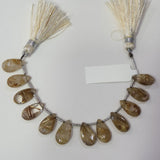 Semi-Precious Bead Strand - Golden Rutilated Quartz Jewelry